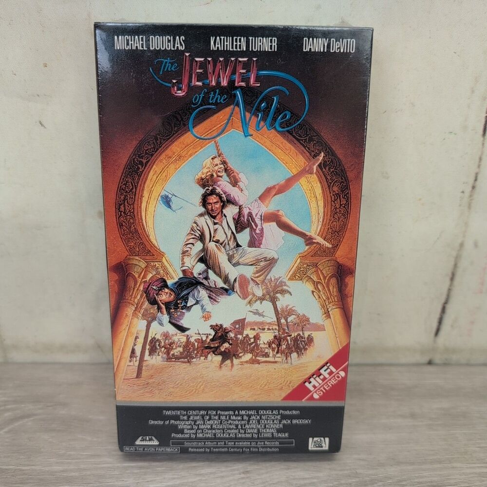 The Jewel of the Nile (VHS, 1997) Brand New Sealed Michael Douglas